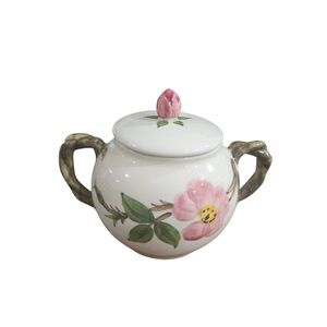 Franciscan Sugar Bowl With Rosebud Lid